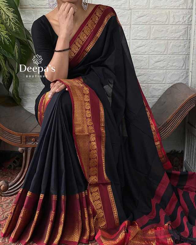 Kshanika - ക്ഷണിക (Narayanpet Handloom Pure Cotton)