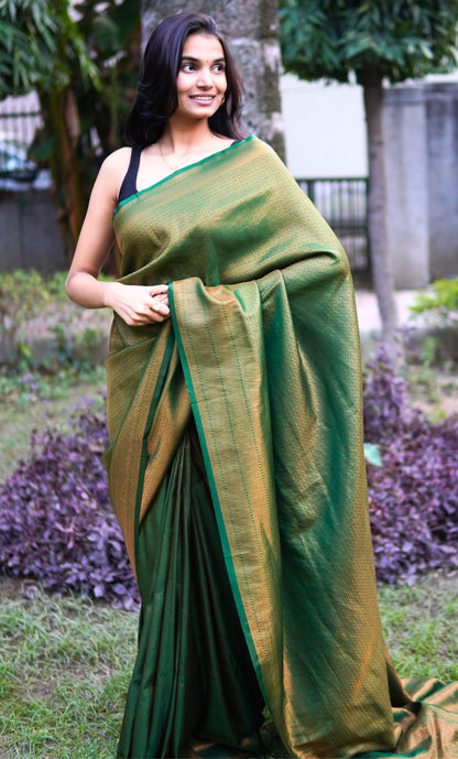 Oviya (Premium Quality Kanjivaram Silk Saree)