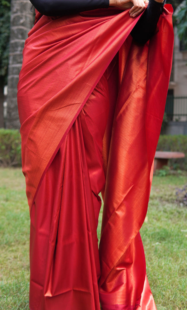 Kaadambari (Premium Quality Kanjivaram Silk Saree)