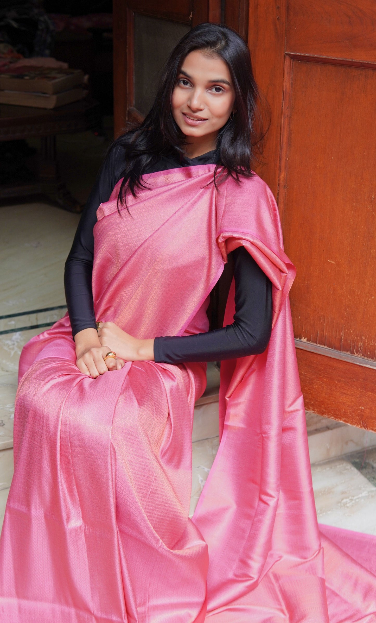 Vaamika (Premium Quality Kanjivaram Silk Saree)