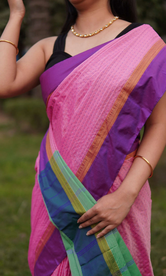 Gulaab - गुलाब (Premium Quality Kanjivaram Art Silk Saree)