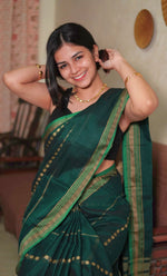 Load image into Gallery viewer, Vezhaambal - വേഴാമ്പൽ (Narayanpet Handloom Pure Cotton)
