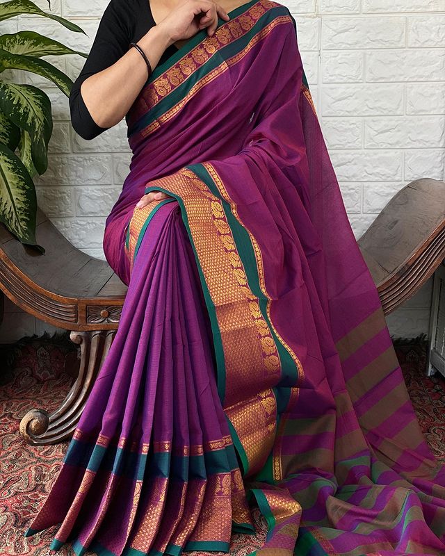 Dhanashree - தனஸ்ரீ (Narayanpet Handloom Cotton)