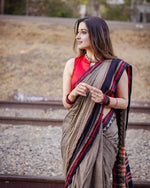 Load image into Gallery viewer, Chandrakauns - चंद्रकौंस (Narayanpet Handloom Pure Cotton)
