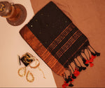 Load image into Gallery viewer, Shiny Maroon (Khadi Handloom Pure Cotton)
