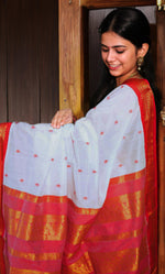 Load image into Gallery viewer, AGIRA - अगिरा (Premium Handloom Gadwal Silk Cotton)
