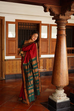 Load image into Gallery viewer, Shyama - श्यामा (Gadwal Silk Cotton)
