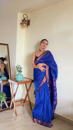 Load image into Gallery viewer, Thaswika - थस्विका (Gadwal Silk Cotton)
