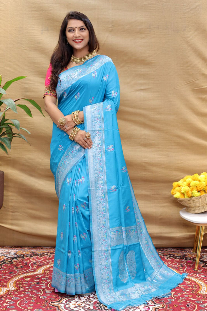 Classic Sky Blue (Premium Quality Silk)