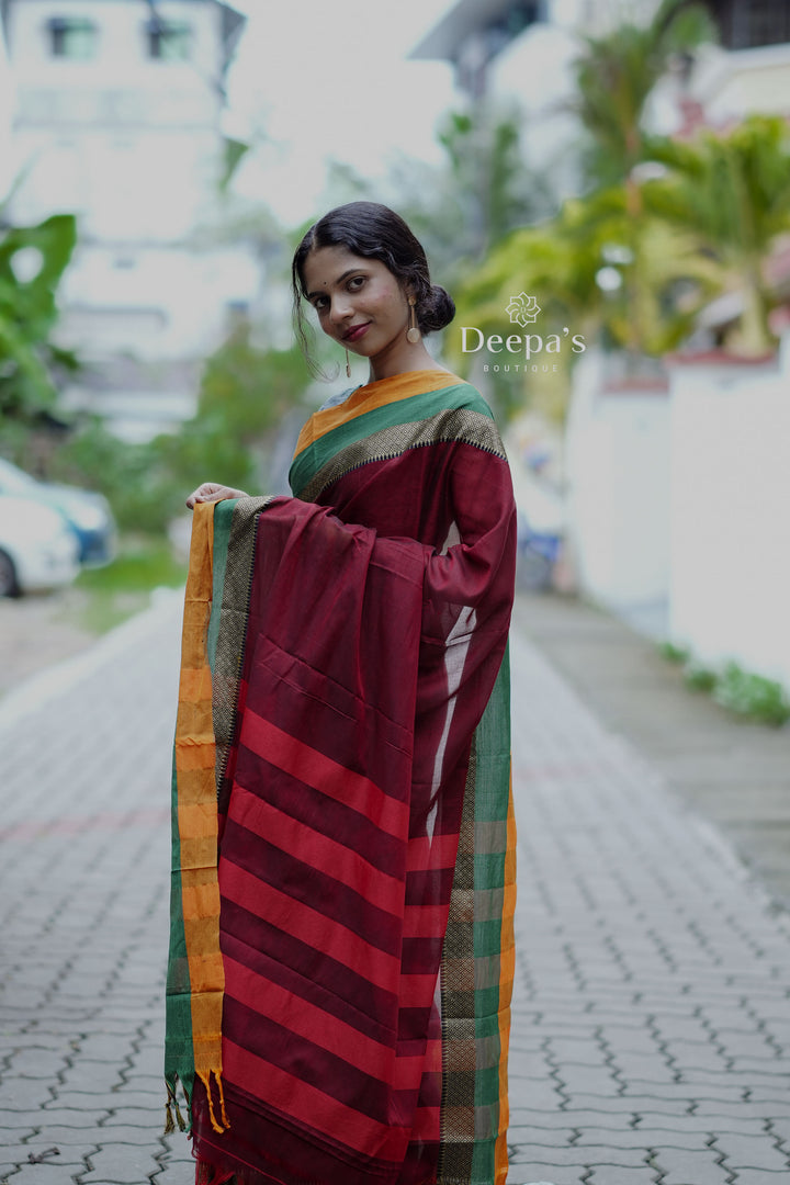 Kokila -  कोकिला (Narayanpet Handloom Pure Cotton)