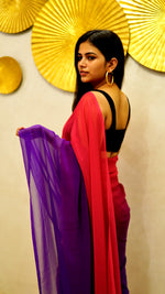 Load image into Gallery viewer, LASYA - (Premium 1 Minute Ready To Wear Saree)
