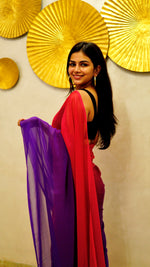 Load image into Gallery viewer, LASYA - (Premium 1 Minute Ready To Wear Saree)
