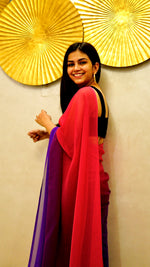 Load image into Gallery viewer, LASYA - (Premium 1 Minute Ready To Wear Saree)
