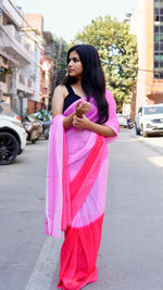 Load image into Gallery viewer, Majestic Dawn - (Premium 1 Minute Ready To Wear Saree)
