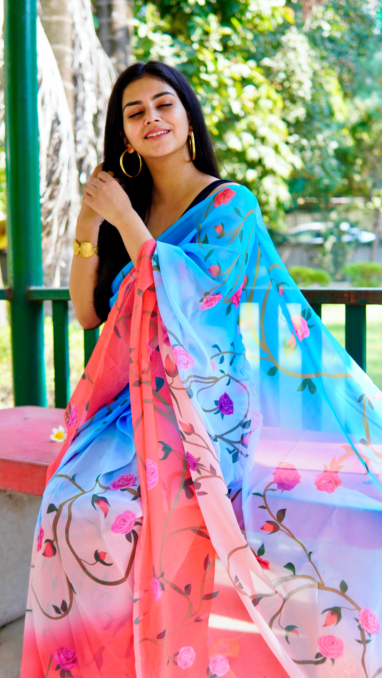 Royal Penchant -  (Premium 1 Minute Ready To Wear Saree)