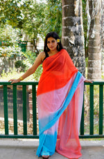 Load image into Gallery viewer, Mighty Dusk - (Premium 1 Minute Ready To Wear Saree)&nbsp;
