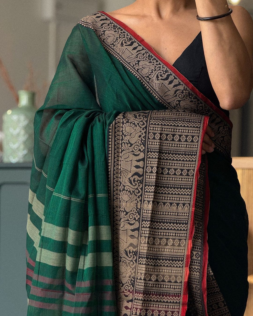 Iha - इहा (Premium Narayanpet Handloom Pure Cotton)