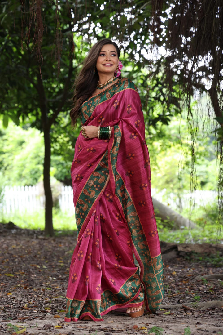 Pravya (Premium Tussar Silk)