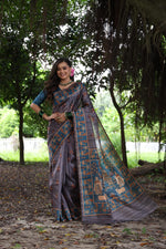 Load image into Gallery viewer, Haseen (Premium Tussar Silk)
