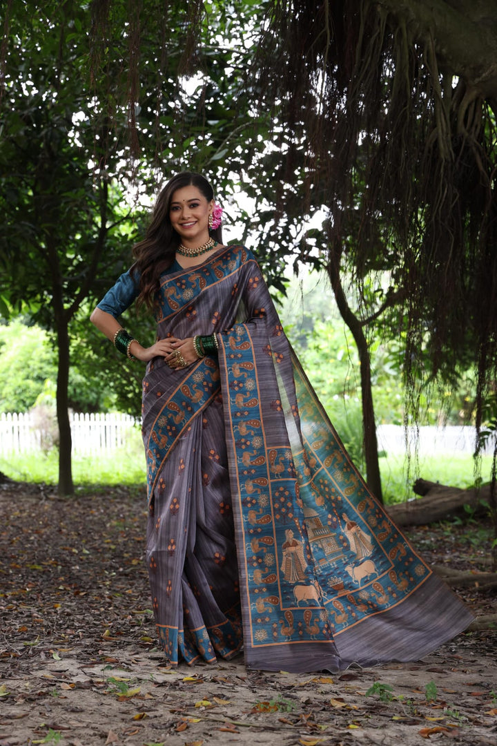 Haseen (Premium Tussar Silk)