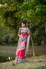 Load image into Gallery viewer, Suvarna (Premium Tussar SIlk)
