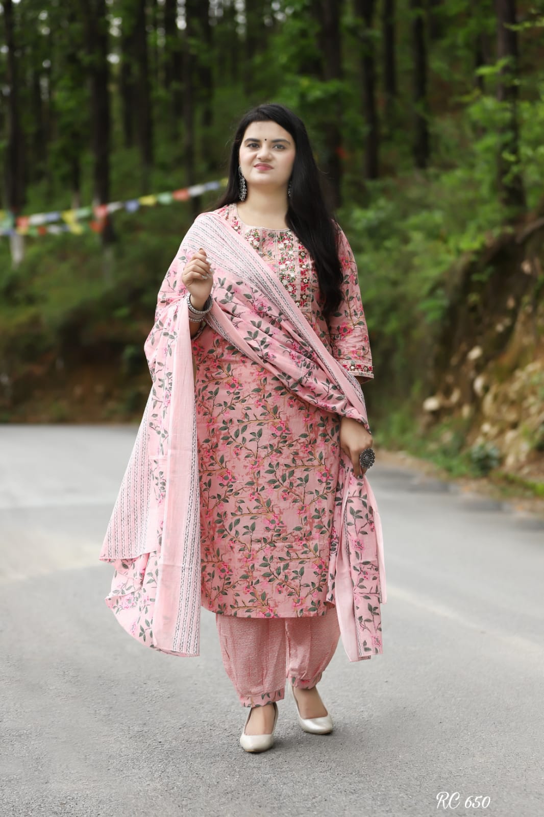 Nirvi ~ Floral Kurti Set