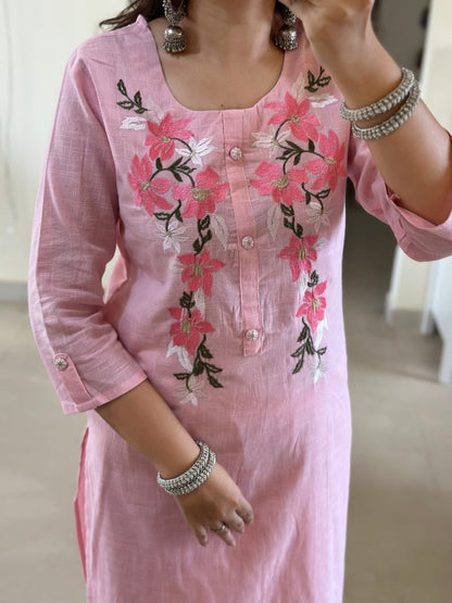 Suhani ~ Light Pink Suit Set