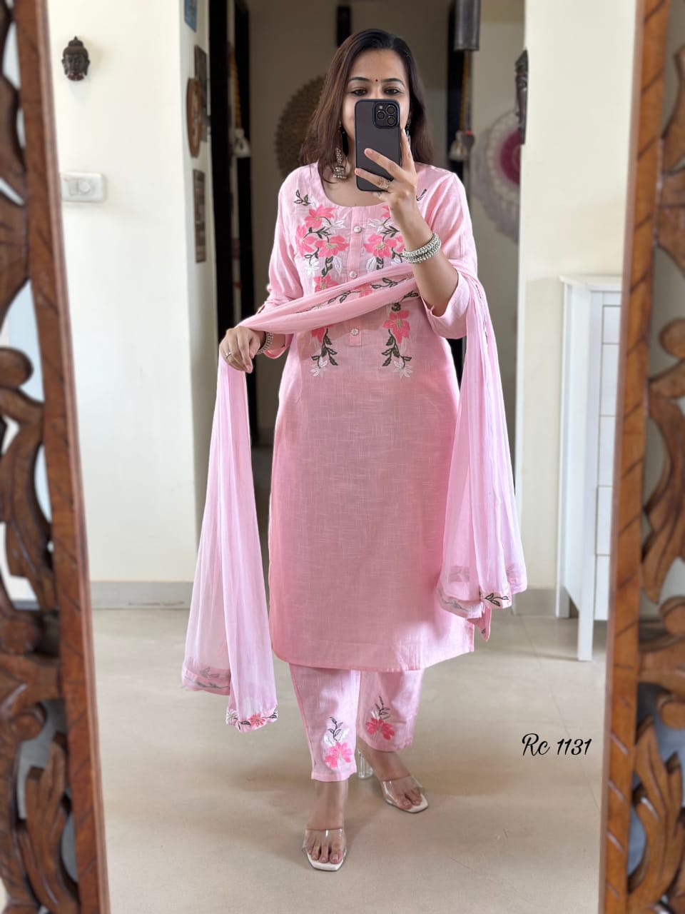 Suhani ~ Light Pink Suit Set