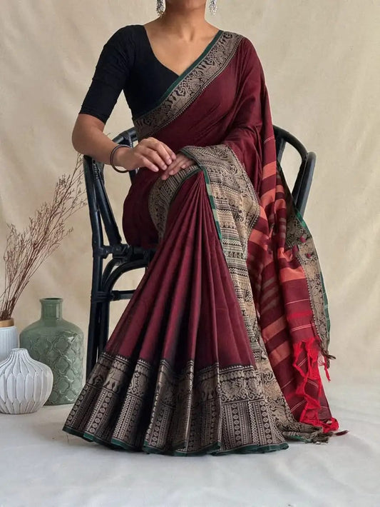 Vaani - वाणी (Premium Narayanpet Handloom Pure Cotton)