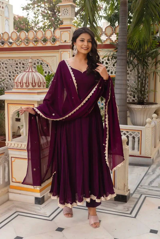 Dhara ~ Anarkali Suit Set