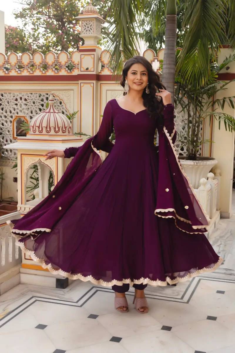 Dhara ~ Anarkali Suit Set