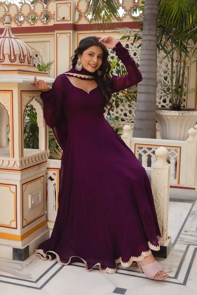 Dhara ~ Anarkali Suit Set