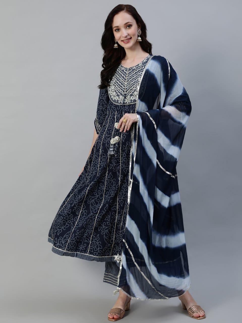 Neesha ~ Anarkali Suit Set