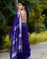 Load image into Gallery viewer, Zahlars (Soft Art Silk Saree)
