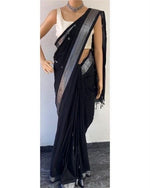 Load image into Gallery viewer, Kajal - काजल (Premium Handloom Gadwal Silk Cotton)
