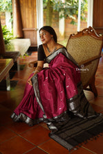 Load image into Gallery viewer, Ishq - इश्क (Premium Handloom Gadwal Silk Cotton)
