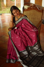 Load image into Gallery viewer, Ishq - इश्क (Premium Handloom Gadwal Silk Cotton)
