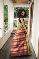 Load image into Gallery viewer, Malathi - മാലതി (Premium Handloom Gadwal Silk Cotton)
