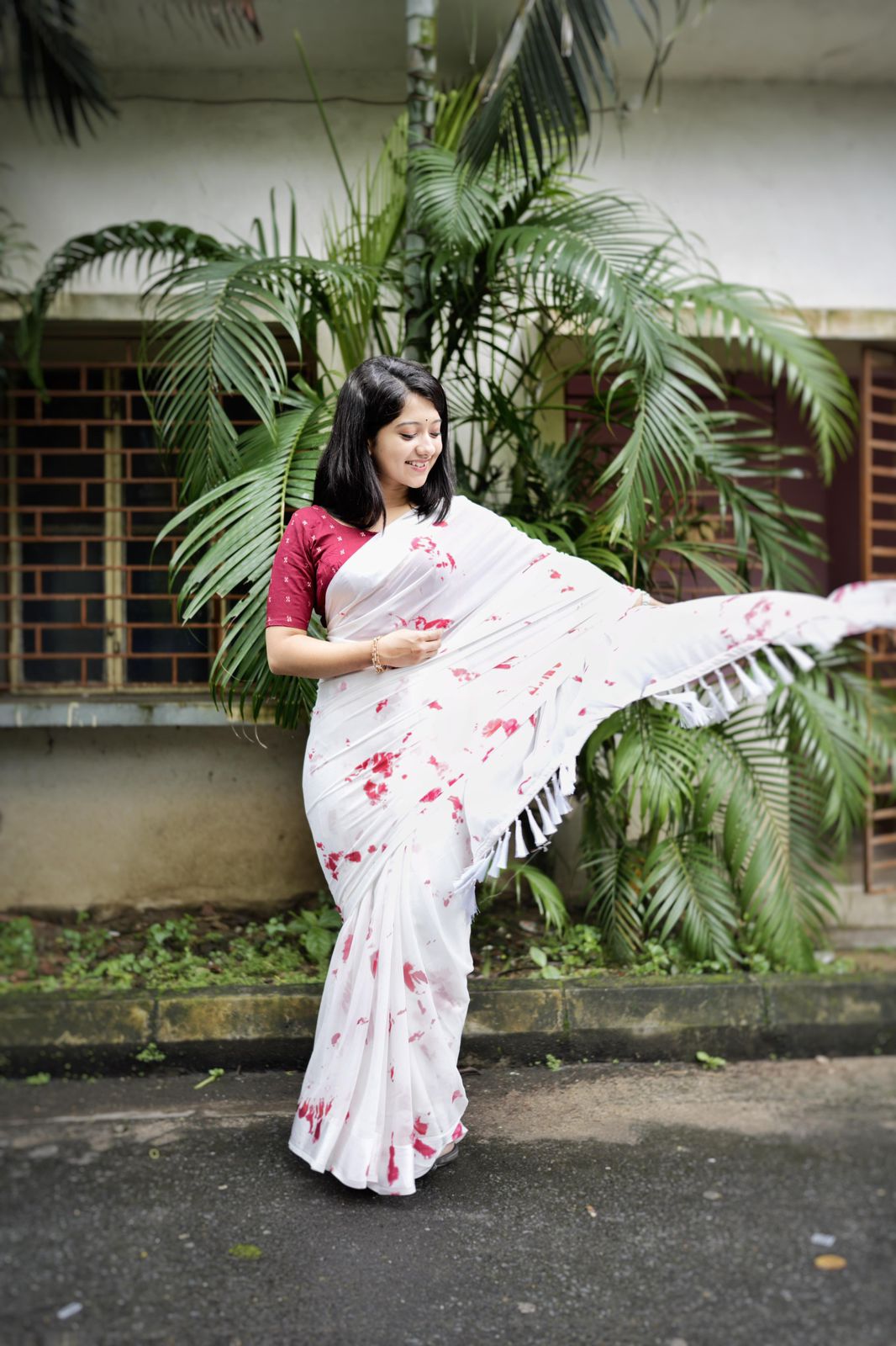 Red Shibori