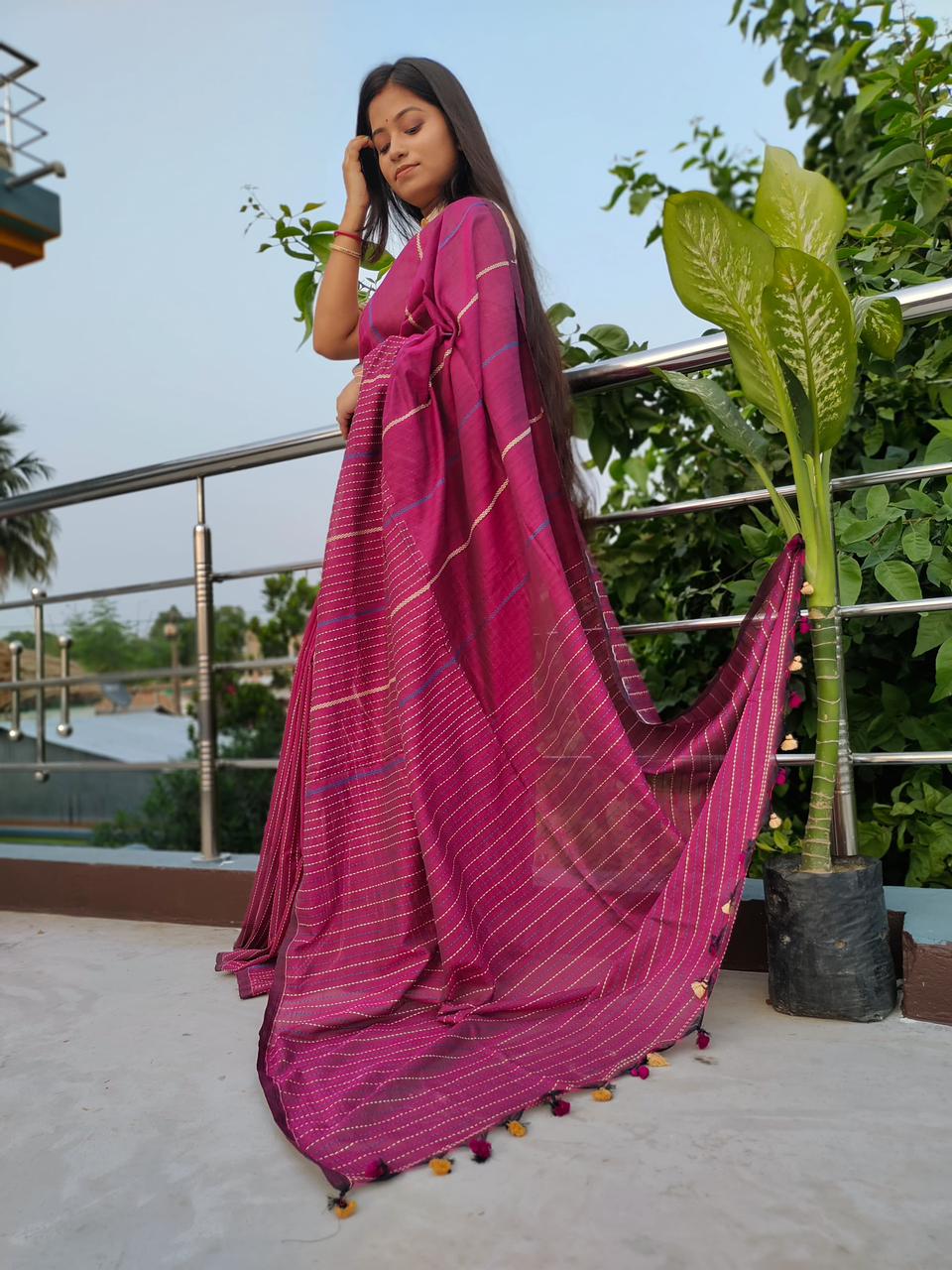 Magenta Kantha