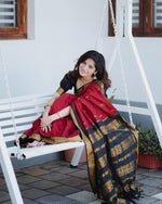 Load image into Gallery viewer, Chingaari - చింగారి (Gadwal Silk Cotton)
