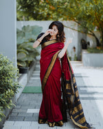 Load image into Gallery viewer, Chingaari - చింగారి (Gadwal Silk Cotton)
