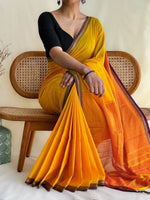 Load image into Gallery viewer, Yellow Mango (Narayanpet Handloom Cotton)
