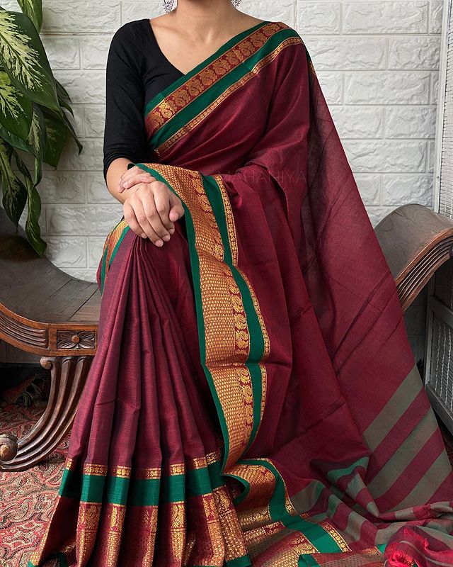 Tarkshika - तर्क्षिका (Narayanpet Handloom Cotton)