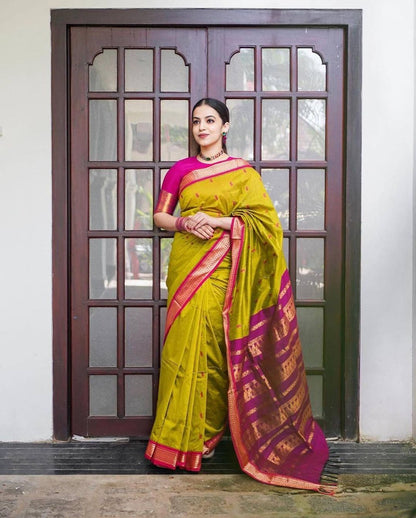 Tharika - தாரிகா (Gadwal Silk Cotton)