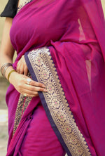 Load image into Gallery viewer, Pink Lady (Narayanpet Handloom Cotton)
