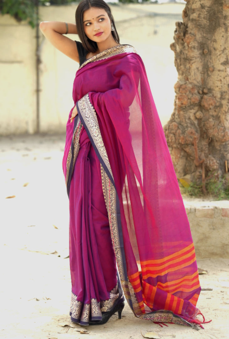 Pink Lady (Narayanpet Handloom Cotton)