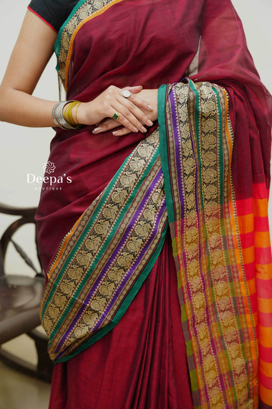 Mayuri - ಮಯೂರಿ (Narayanpet Handloom Pure Cotton)