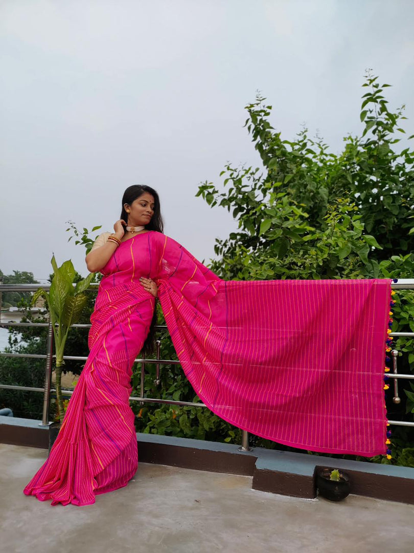 Pink Kantha