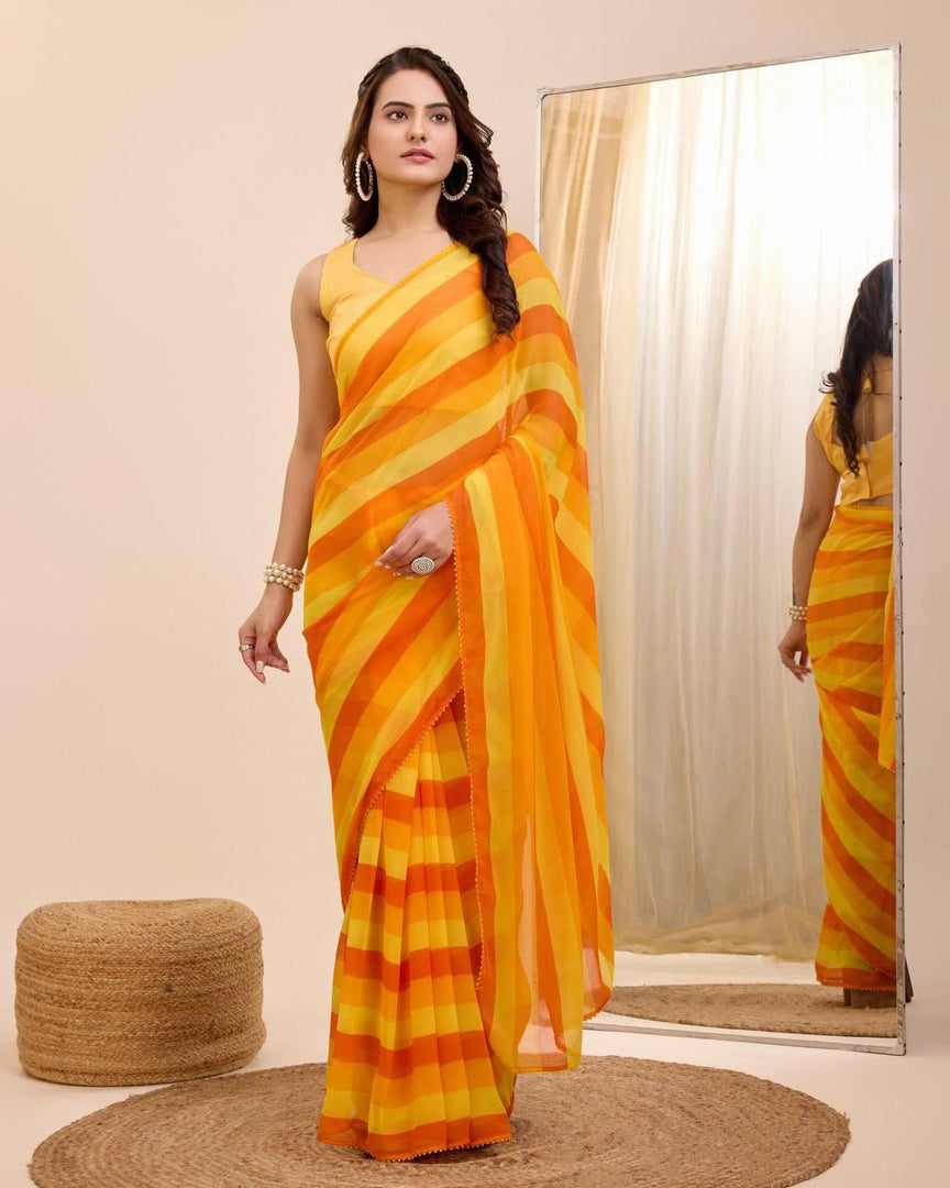 Mystique Mirage - (Premium 1 Minute Ready To Wear Saree)